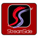 StreamSide Red Themed Logo